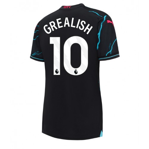 Maillot de foot Manchester City Jack Grealish #10 Troisième Femmes 2023-24 Manches Courte